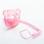 Tétine en silicone avec attache intégrée  pratique et hygiénique