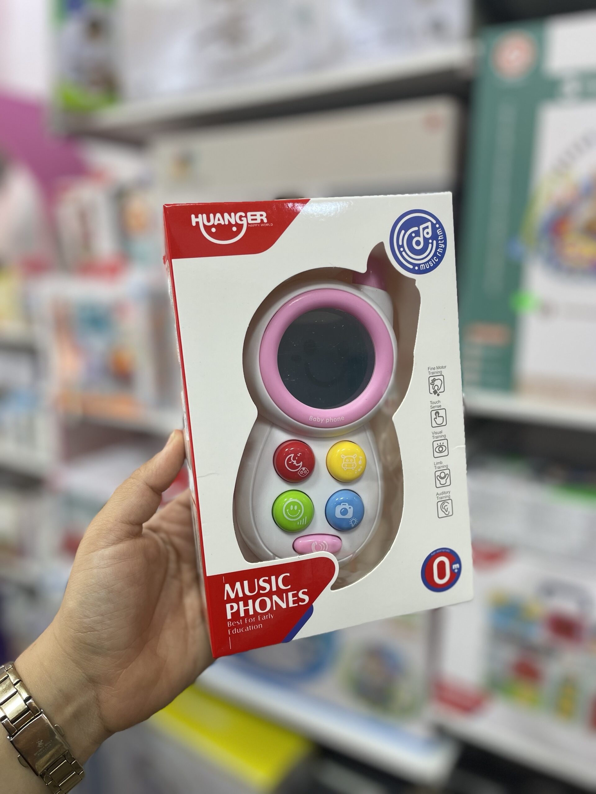 HUANGER - Téléphone Rose