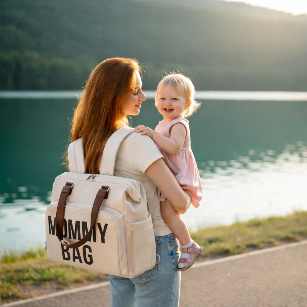 Mommy BAG sac à langer 2en1 (sac main et sac à Dos) – Image 5