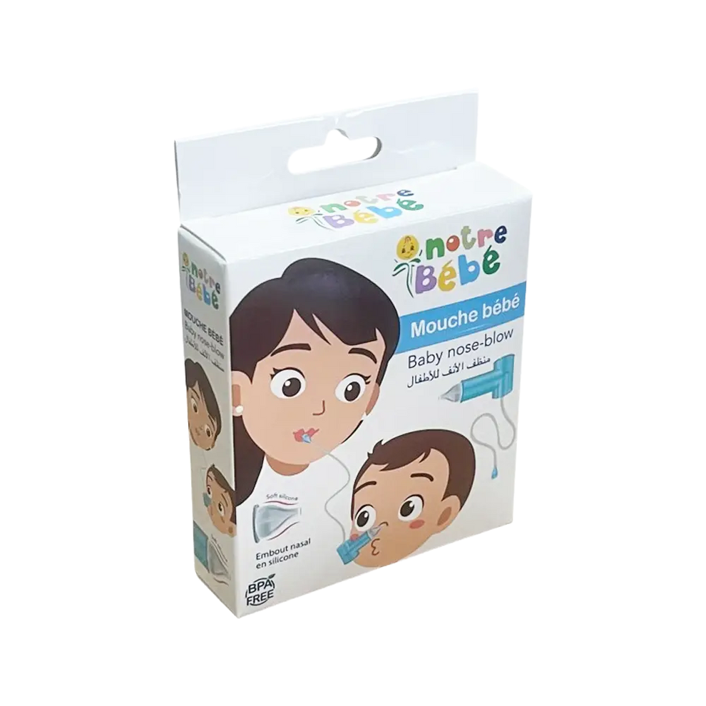 Notre Bébé Mouche‑bébé avec embout en silicone