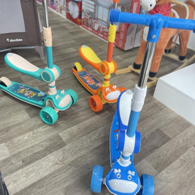 Trottinette 2in1, pliable et musicale 🎵 , 2 ans +