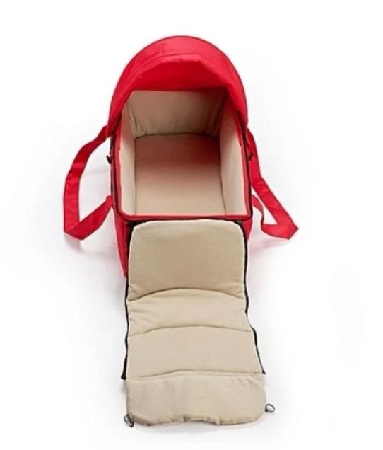 Couffin Souple Portable - Rouge – Image 2