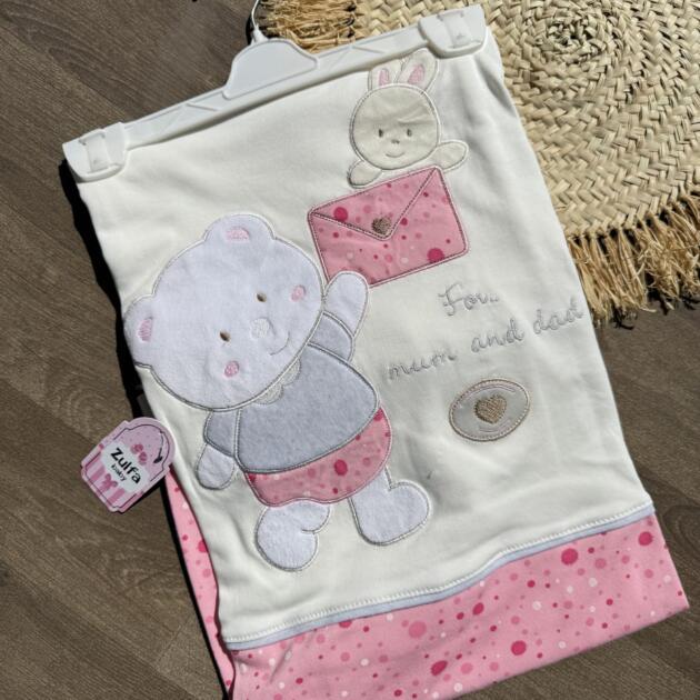 Zulfa couverture bébé en coton 110x90