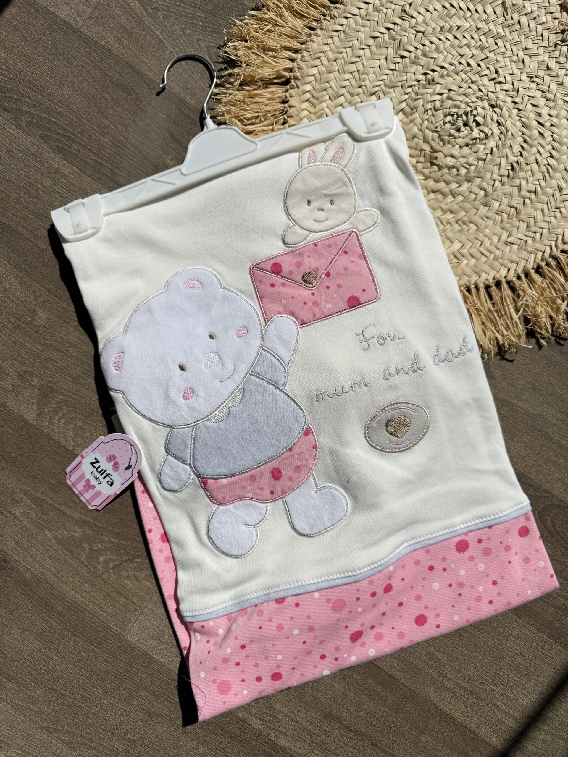 Zulfa couverture bébé en coton 110x90
