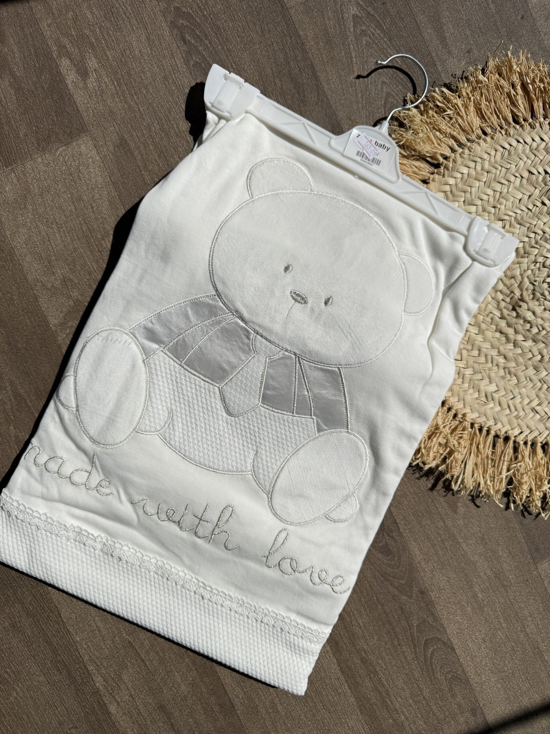 Zulfa couverture bébé en coton 110x90 – Image 2