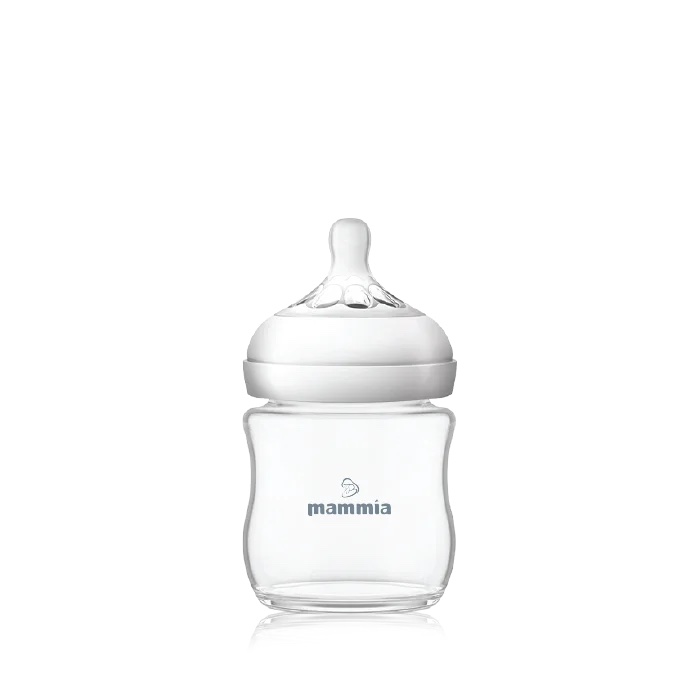 Mammia Biberon Natural Feeling 120ml - 0 mois (débit nouveau-né)