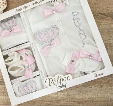 Coffret cadeau naissance bébé – Petite ponpon