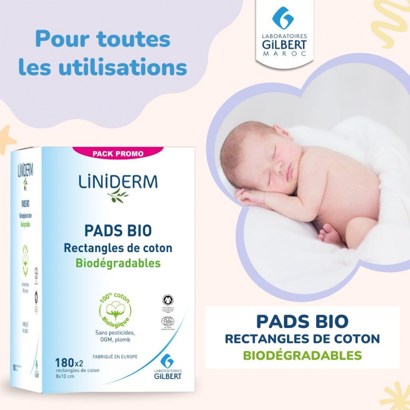 Pack des Pads 180x2