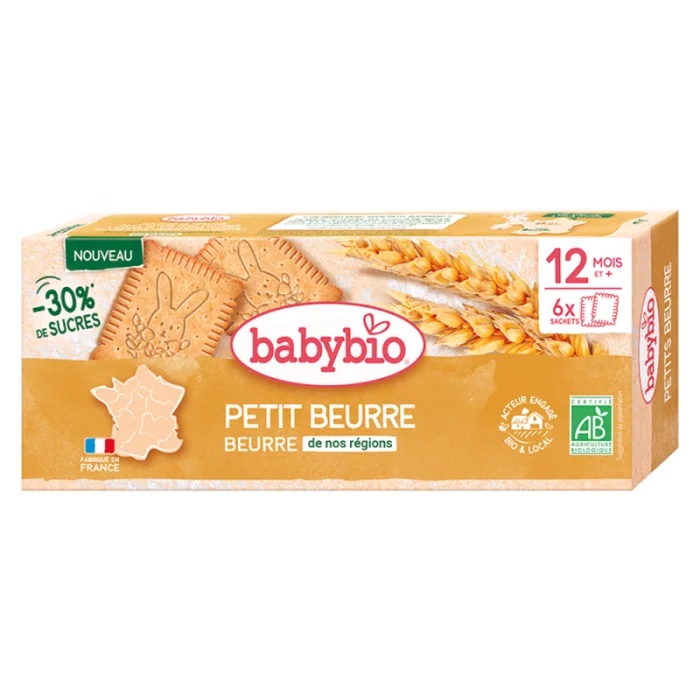 Babybio Biscuit Petit Beurre 120g 12m+