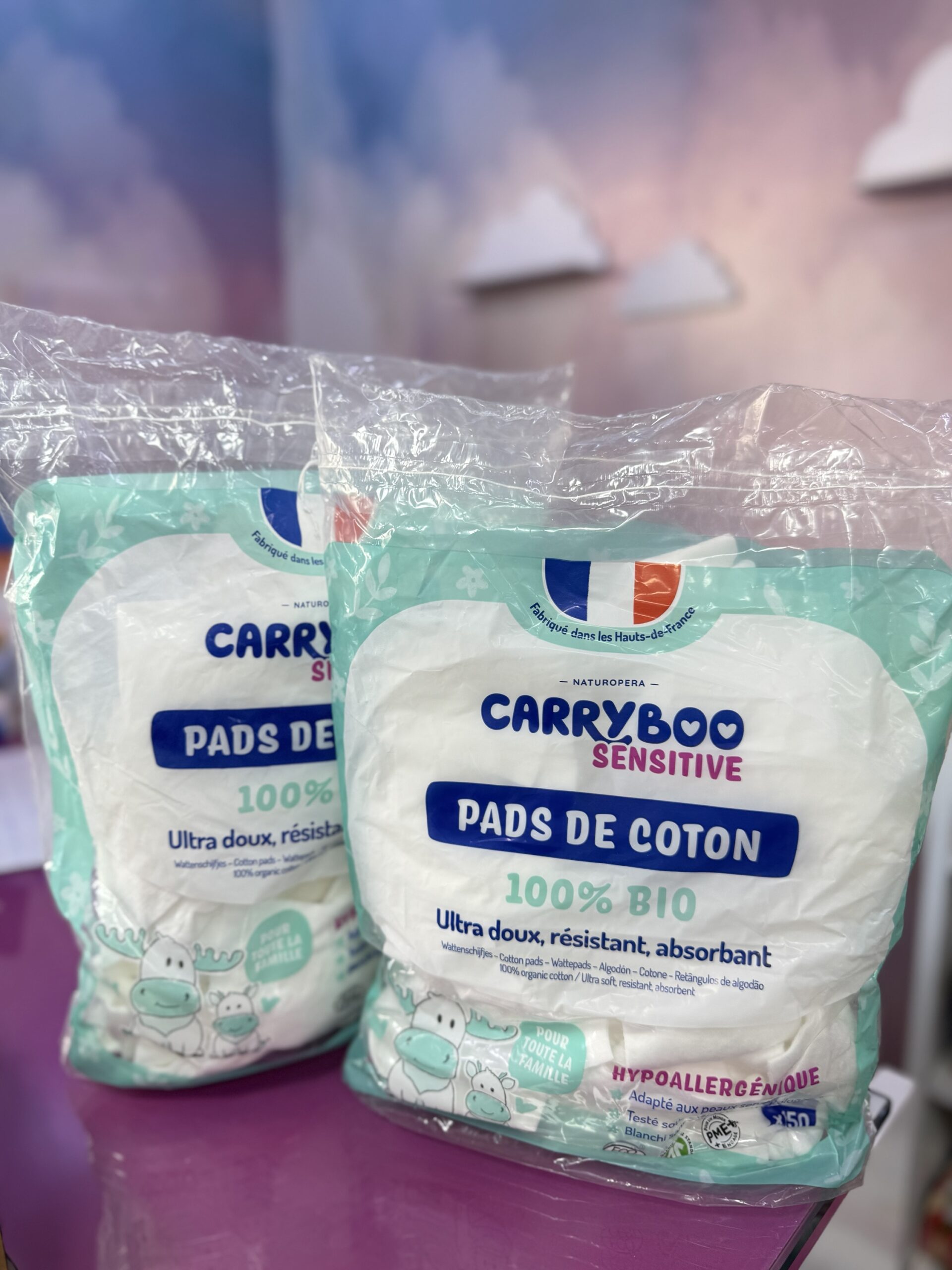 Pads carryboo (pack promo) 150x2