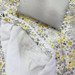 Set parure de lit 3 pièces - Floral (120x60)