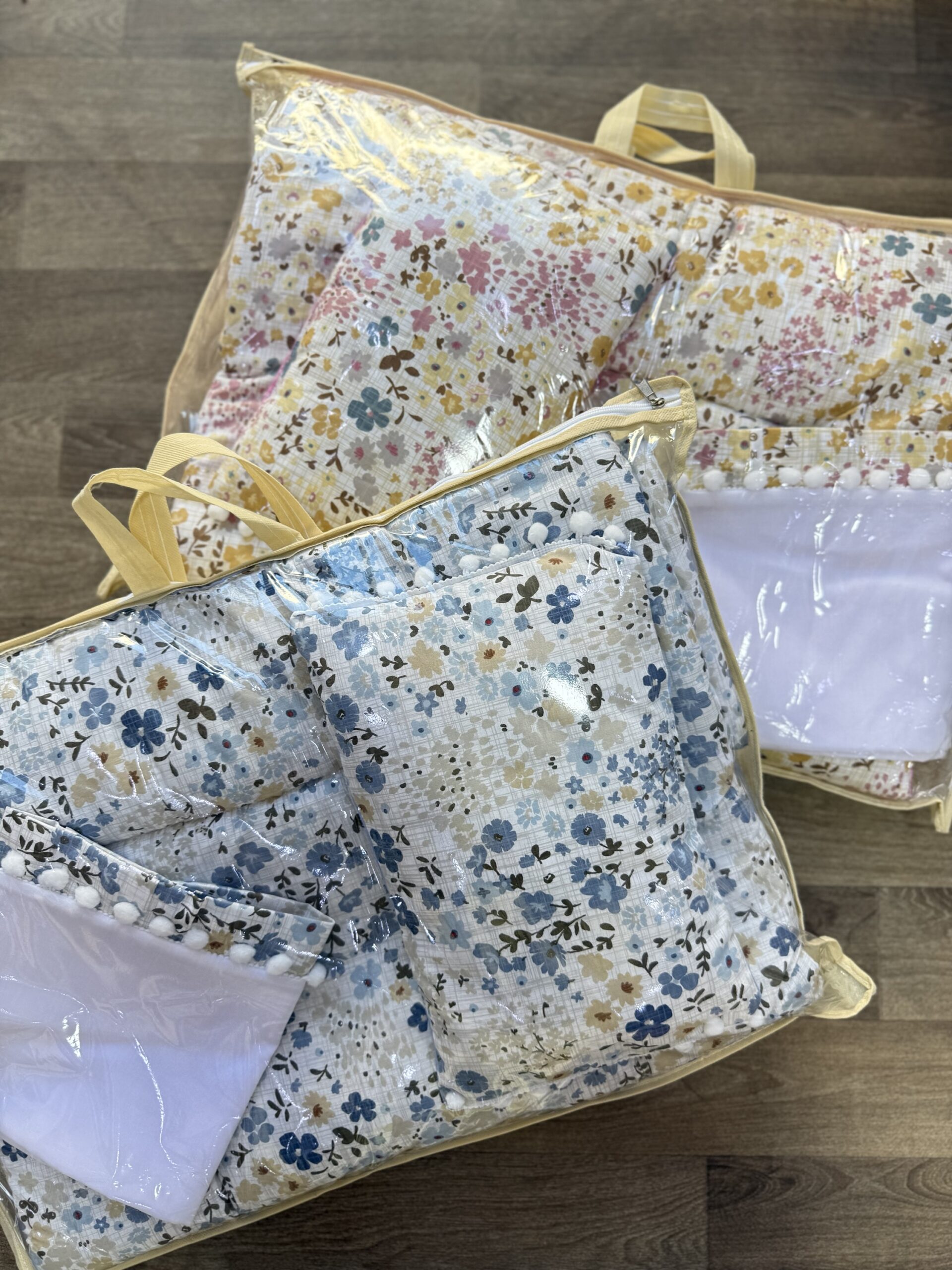 Set parure de lit 3 pièces - Floral (120x60) – Image 3