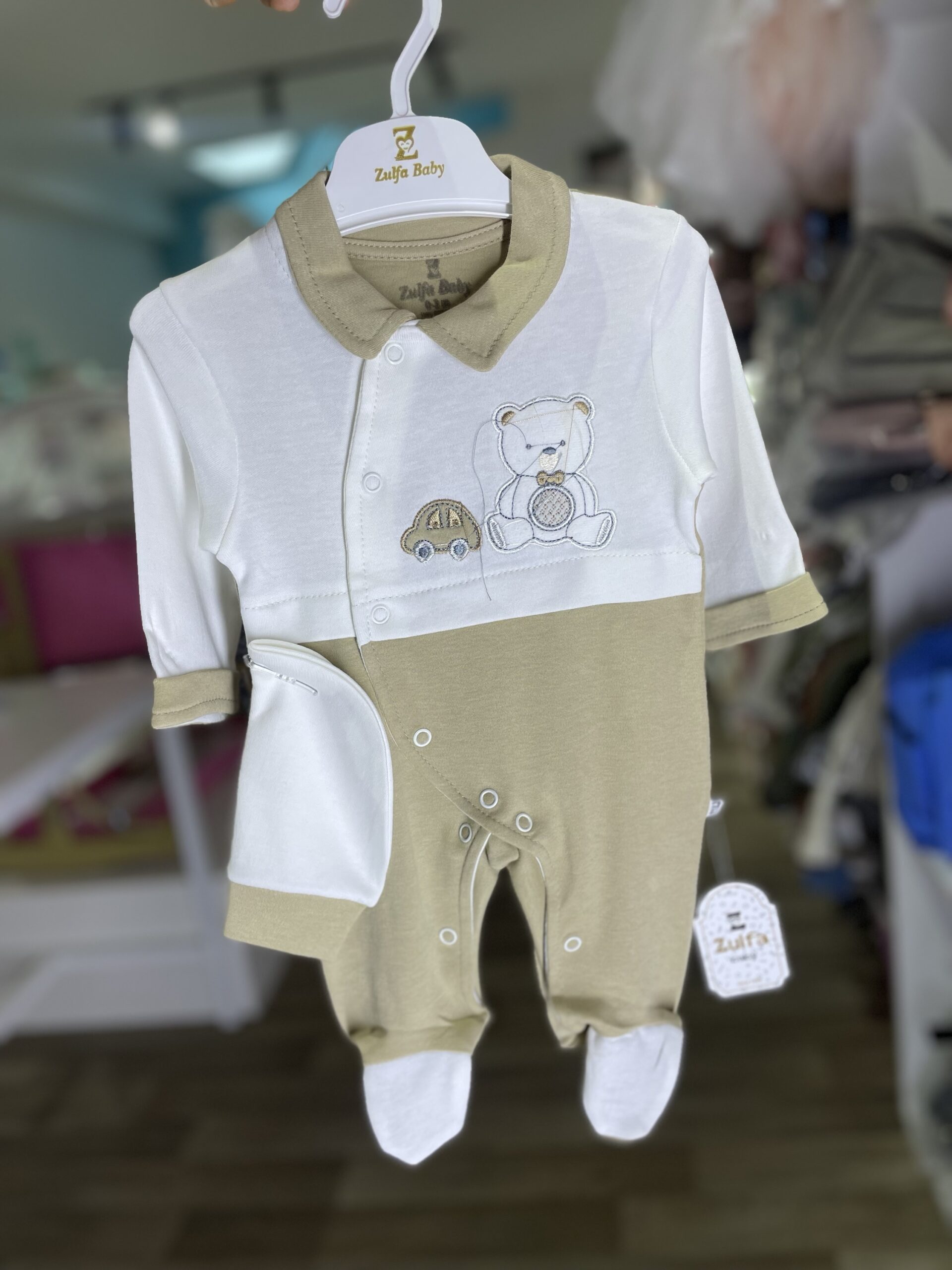 Grenouillère bébé garçon 0-3mois – Image 6