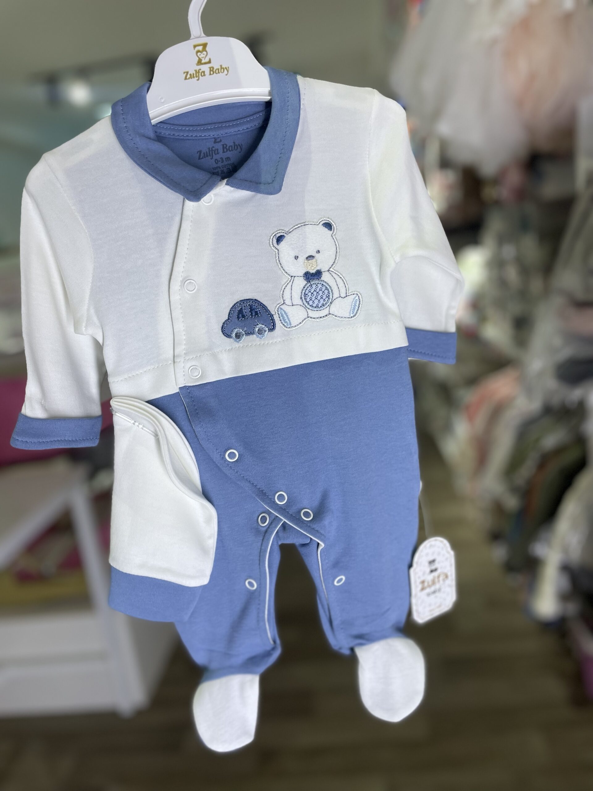 Grenouillère bébé garçon 0-3mois