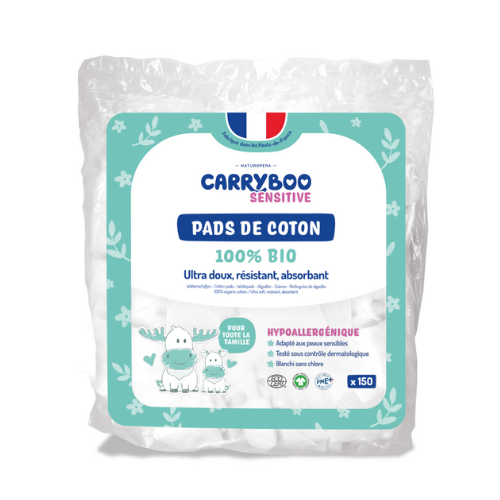 Carryboo Rectangles de Coton x150