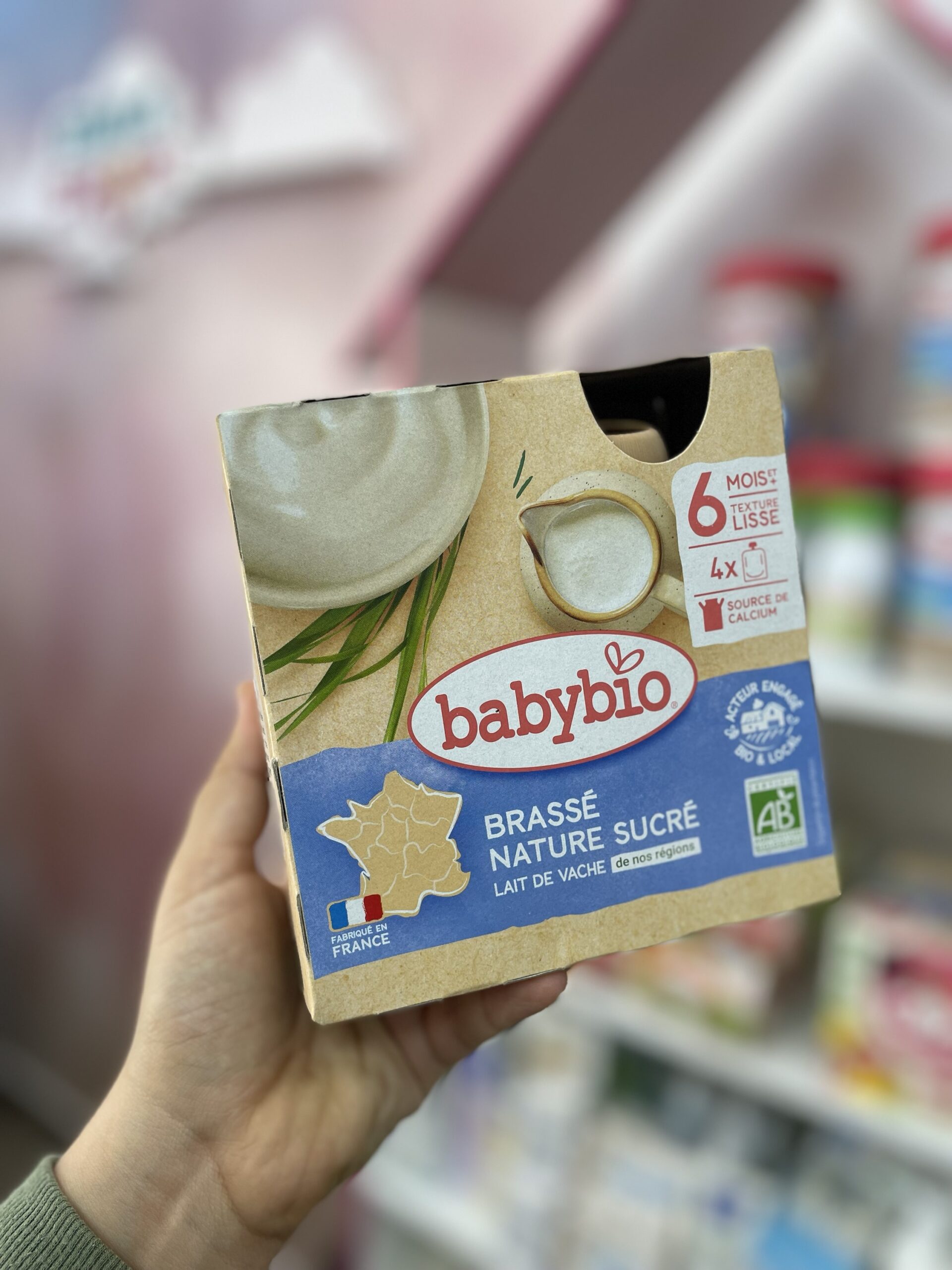 BRASSÉ NATURE SUCRÉ
Pack de 4 gourdes de 85g