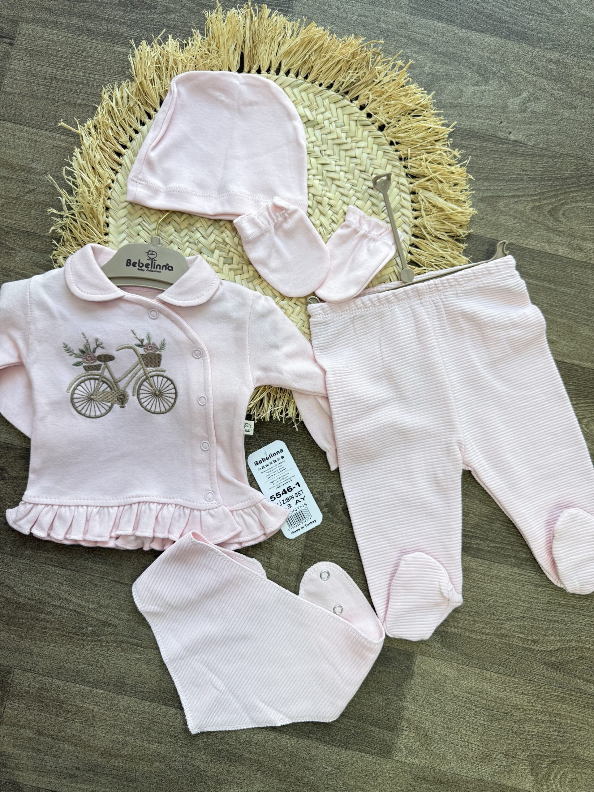 Bebelinna New collection Coton 5pcs -Fille 5546-1