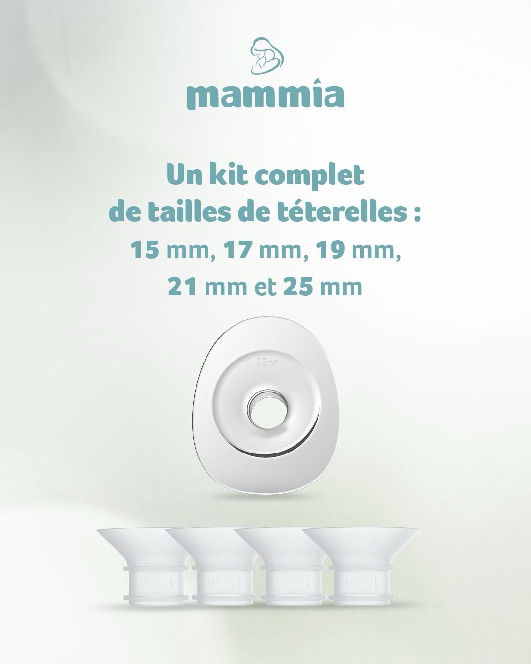 Tire lait main libre 4 modes MAMMIA – Image 2