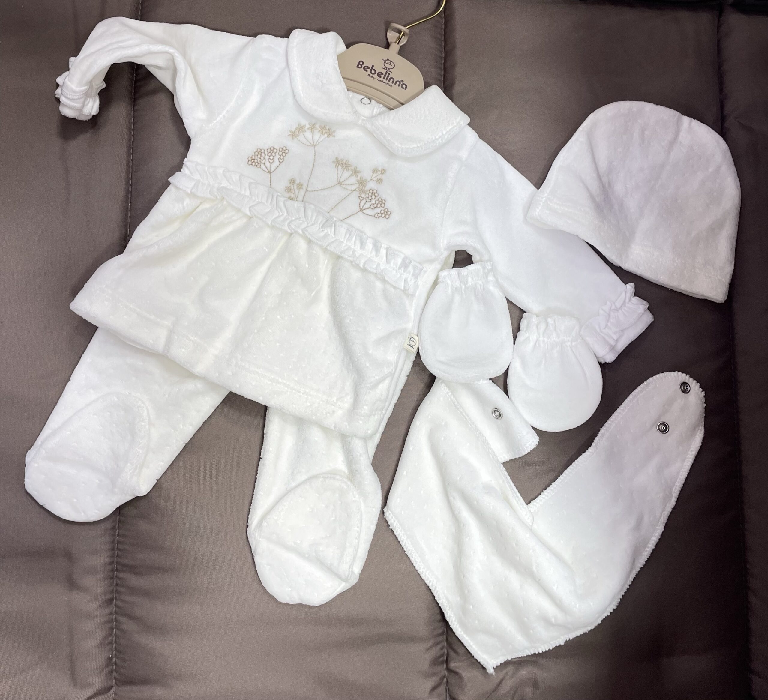 Bebelinna ensemble 5piece en velour 18351 – Image 2