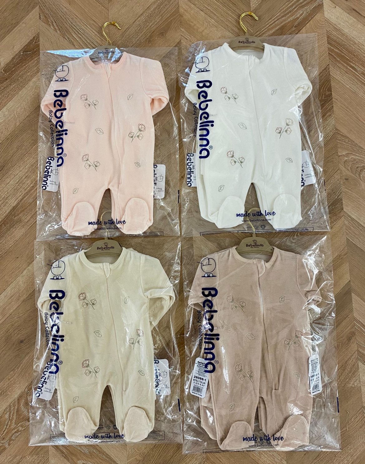Bebelinna grenouillère floral pour les bébés filles 👧 – Image 4