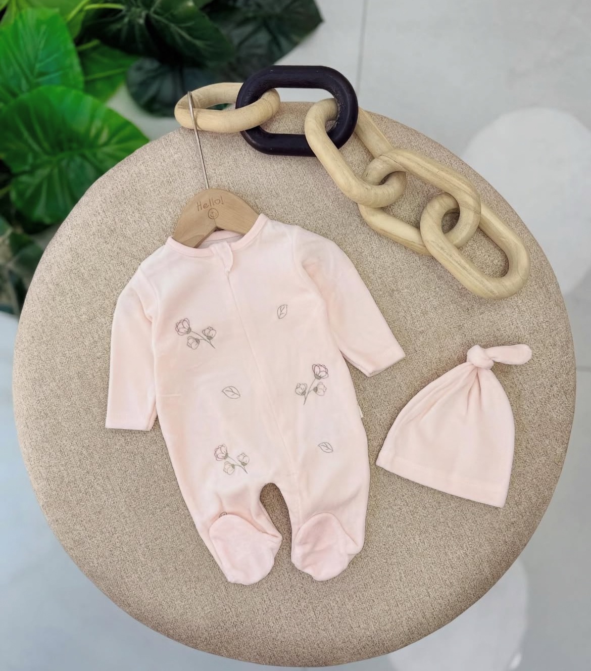Bebelinna grenouillère floral pour les bébés filles 👧