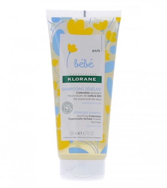 KLORANE BEBE
SHAMPOOING DOUX DÉMÉLANT 200ML