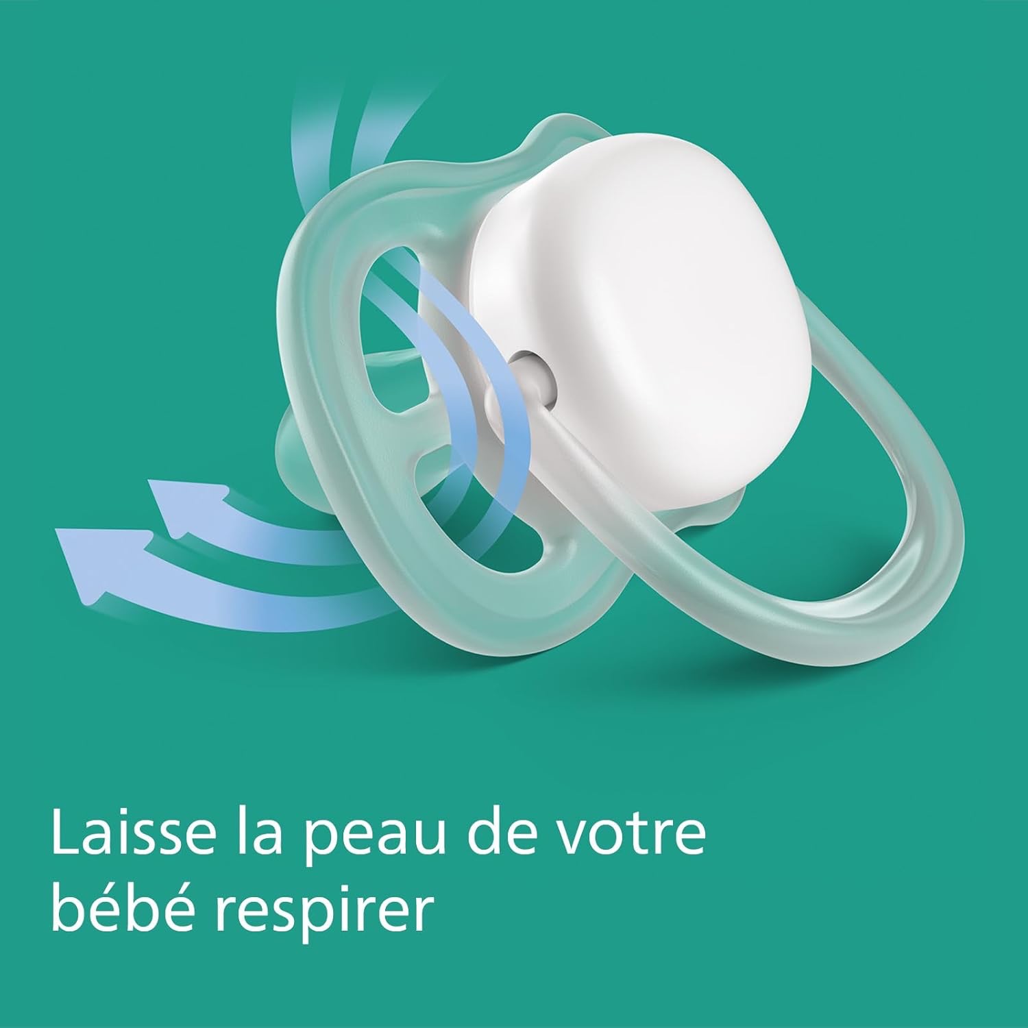 Sucette avent transparente 0-6mois – Image 3
