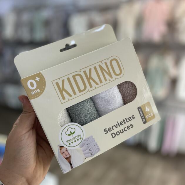 Serviette pack KIDKINO X4