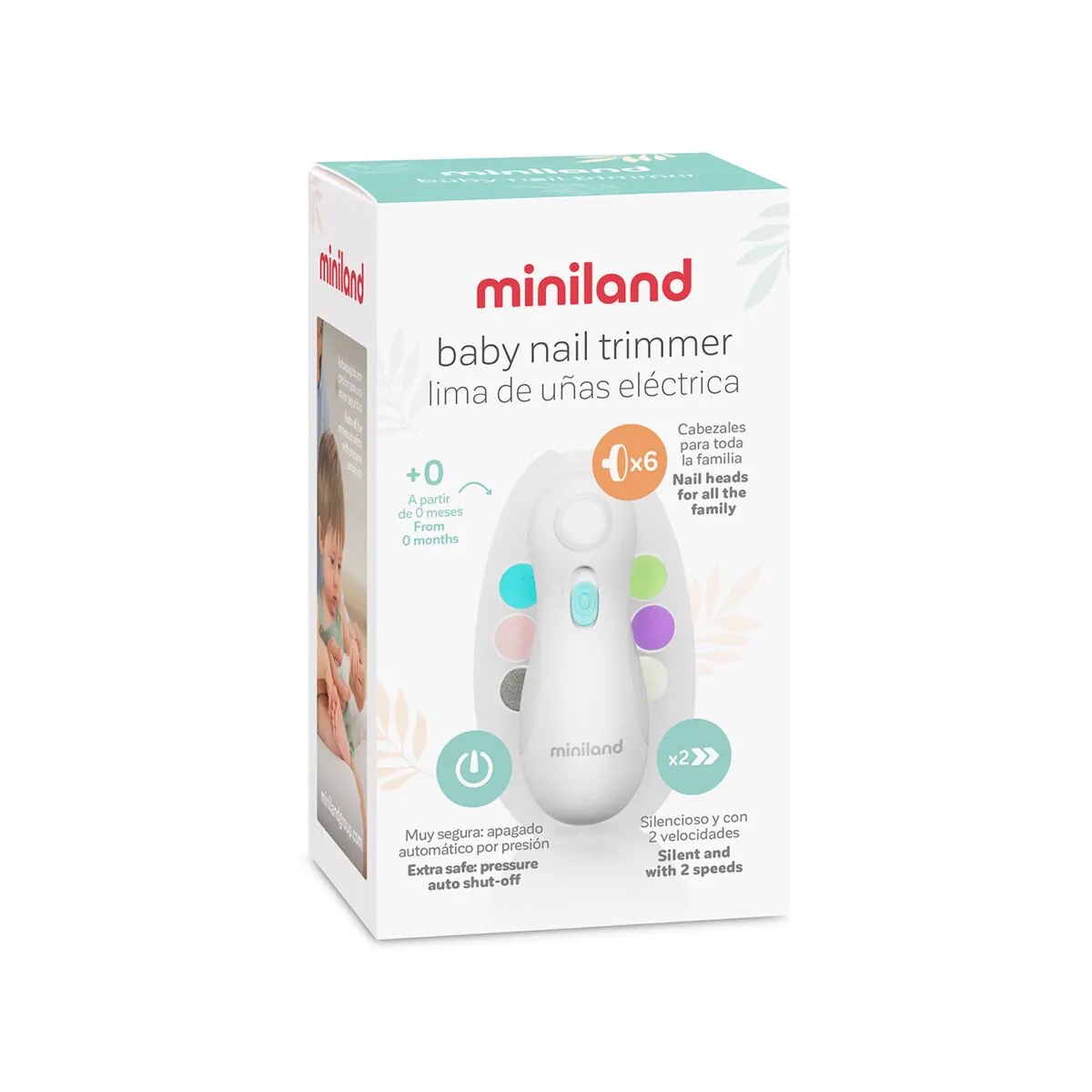 Miniland Lime à ongles pour bébé baby nail