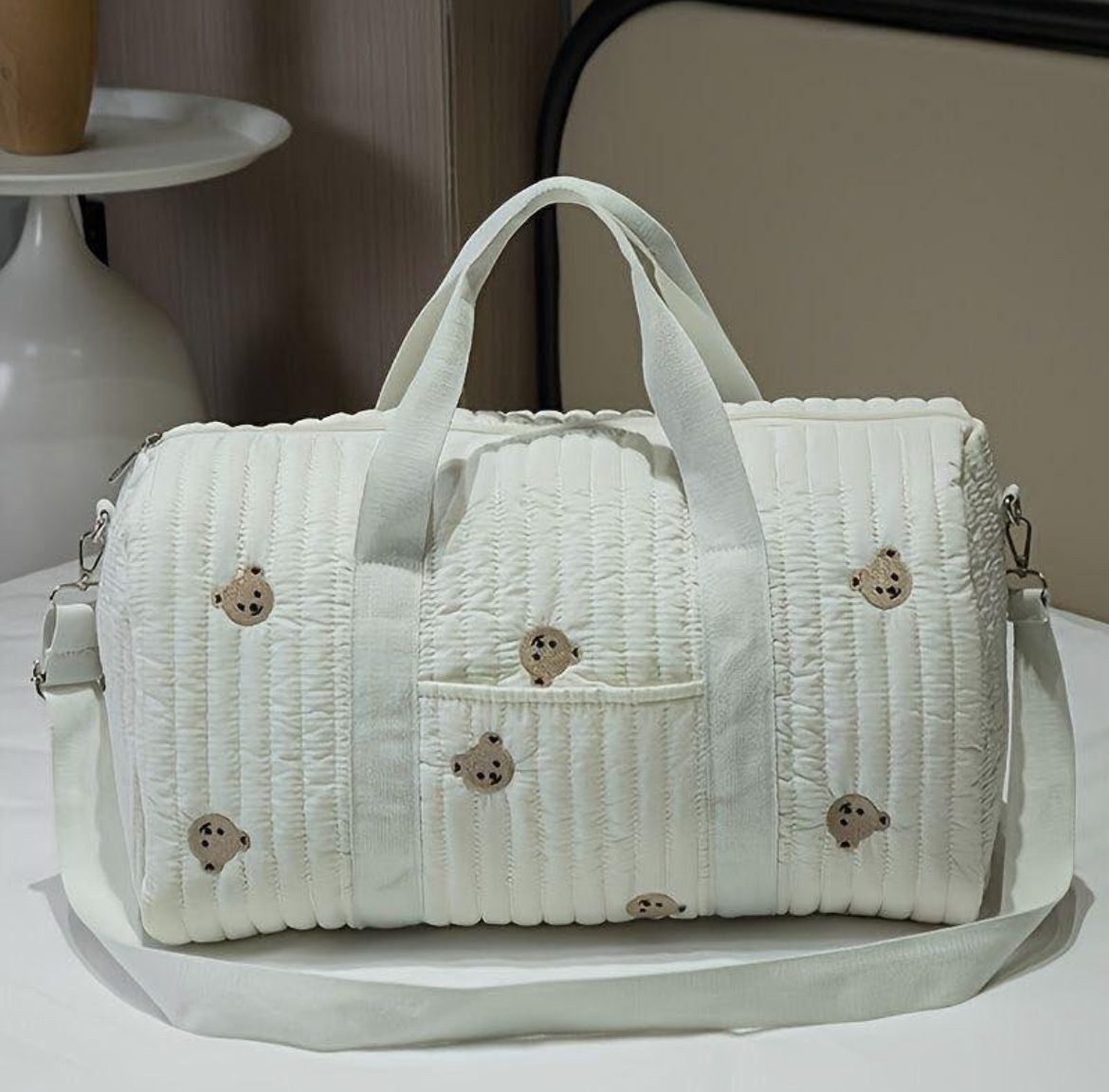 Sac à langer bébé motif ours 🐻
