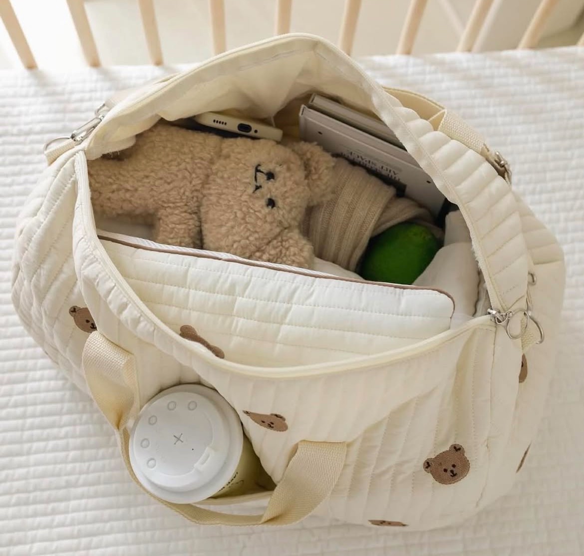 Sac à langer bébé motif ours 🐻 – Image 2
