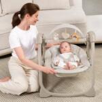 Mastela balançoire électrique portable - Beige