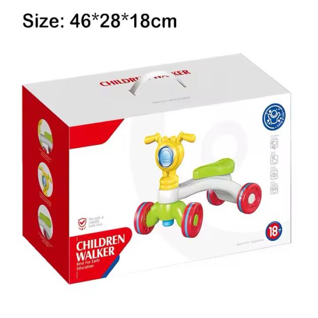 Porteur Bébé Multifonction - 2 en 1 avec Têtes Interchangeables ,Vélo porteur pour Bébé et enfant ,trotteur et marcheur