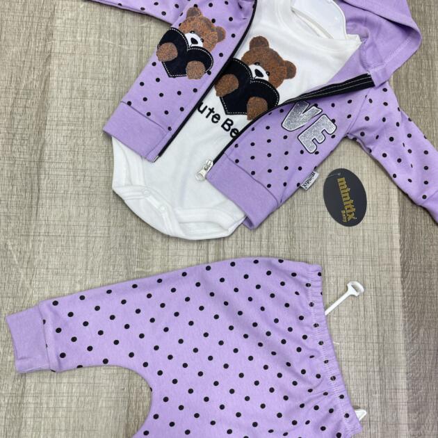 Ensemble vêtements bébé 3 pièces