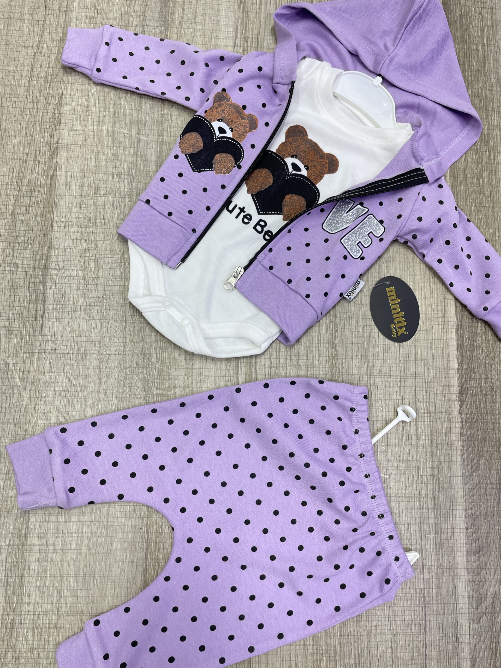 Ensemble vêtements bébé 3 pièces