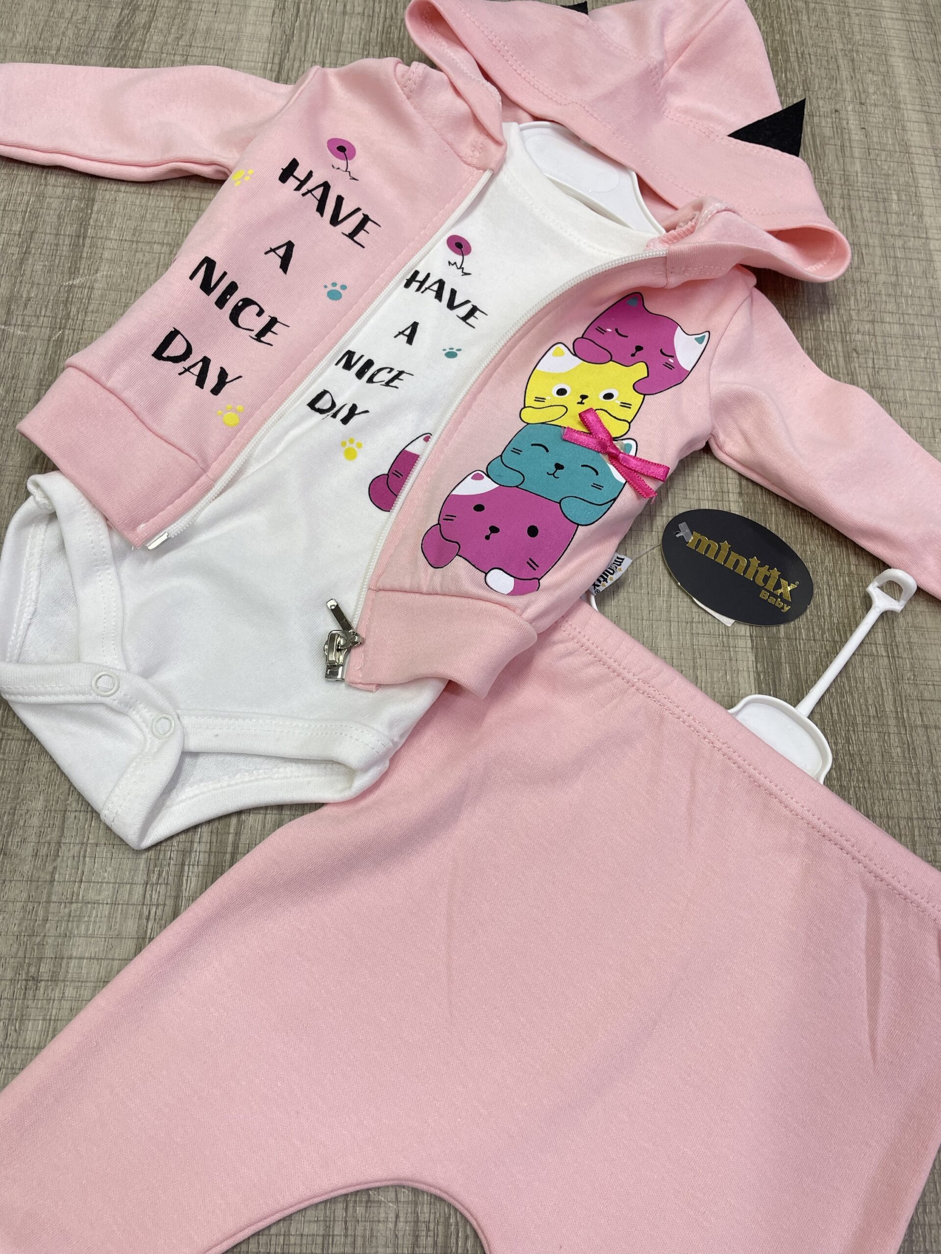 Ensemble vêtements bébé 3 pièces – Image 7