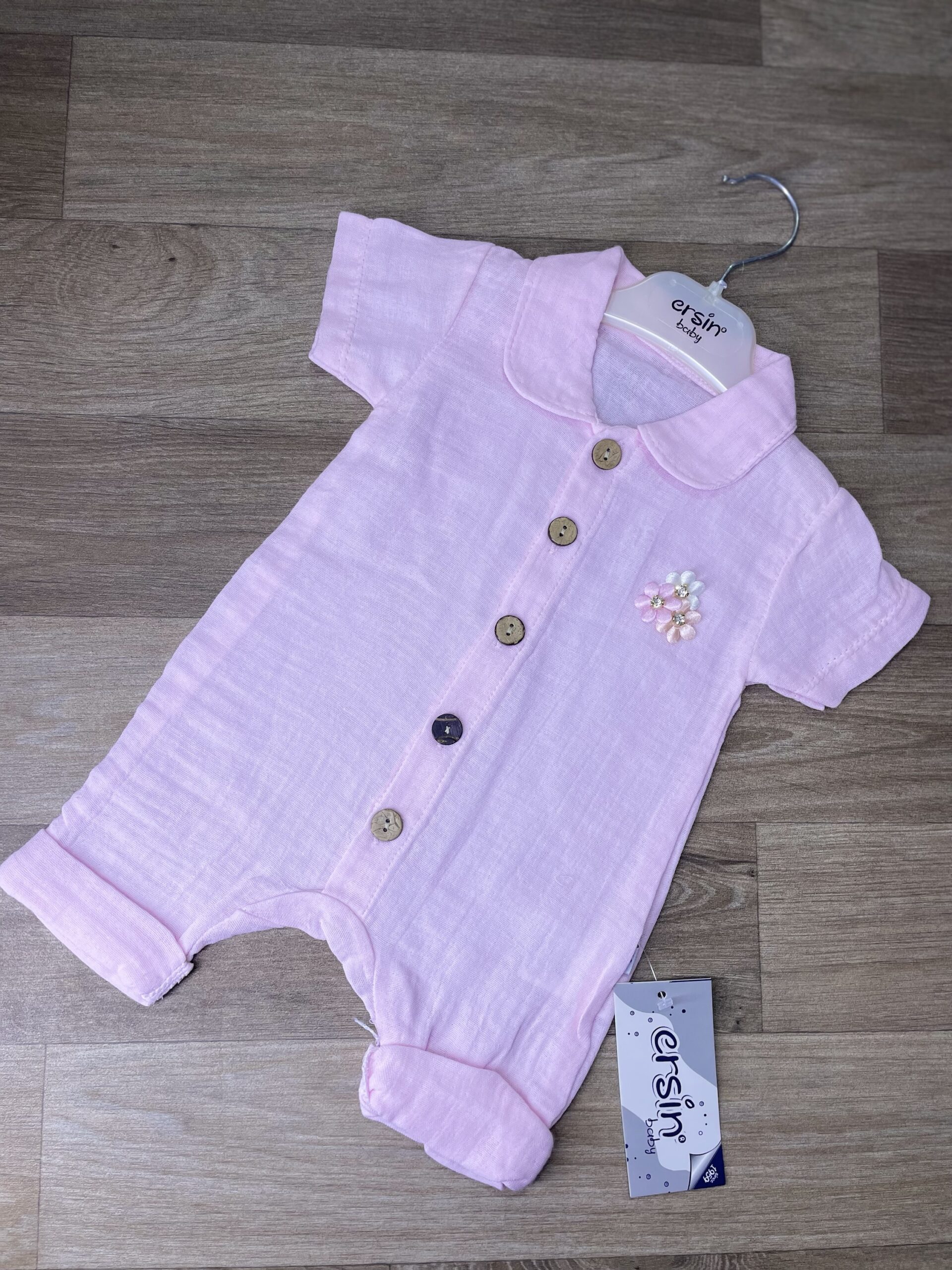 Salopette bébé chic : Un look décontracté et élégant pour les filles – Image 2