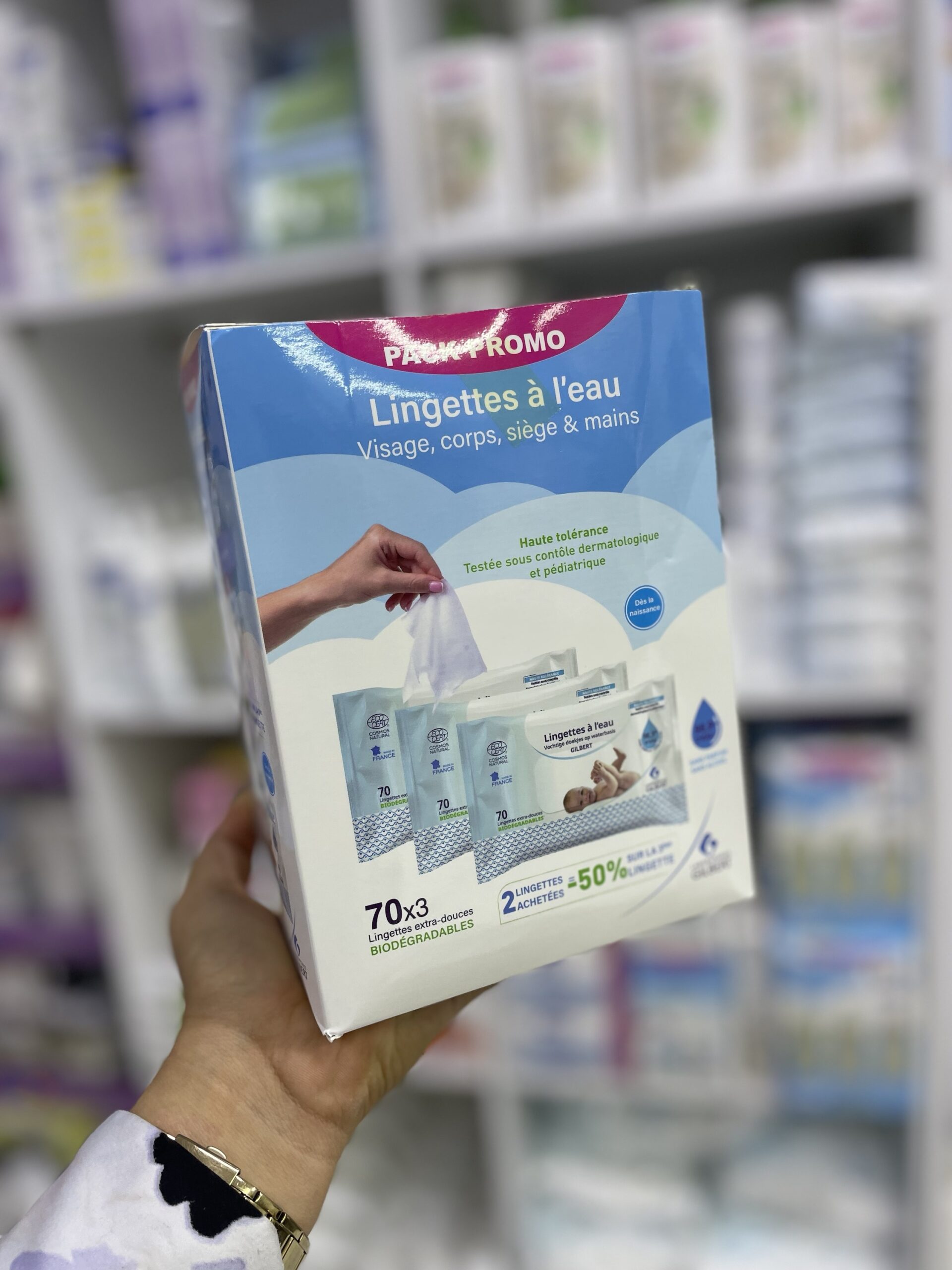 Gilbert lingette à l’eau PACK PROMO X3 – Image 2