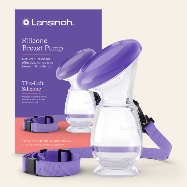Lansinoh Tire-lait silicone / recueil lait