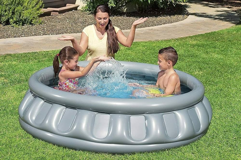 Piscine Gonflable Vaisseau Spatial 1,52M X 43Cm - 60" X 17" – Image 2