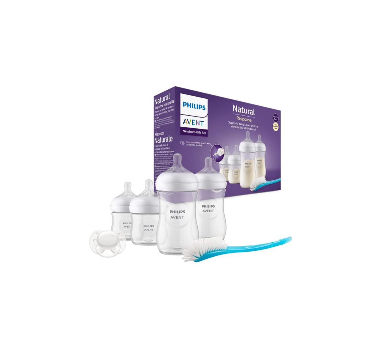 Avent coffret biberons natural response