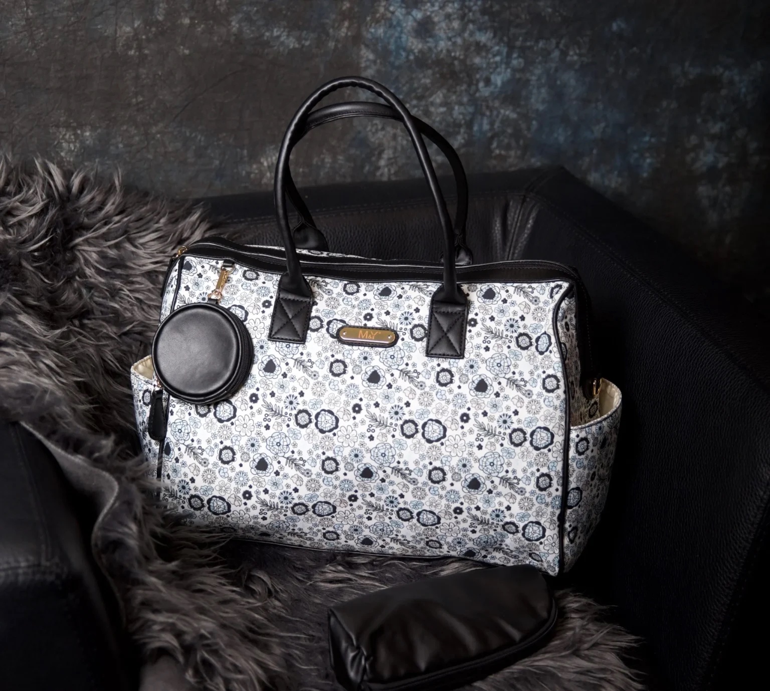 M&Y collection sac à langer Motifs Floraux