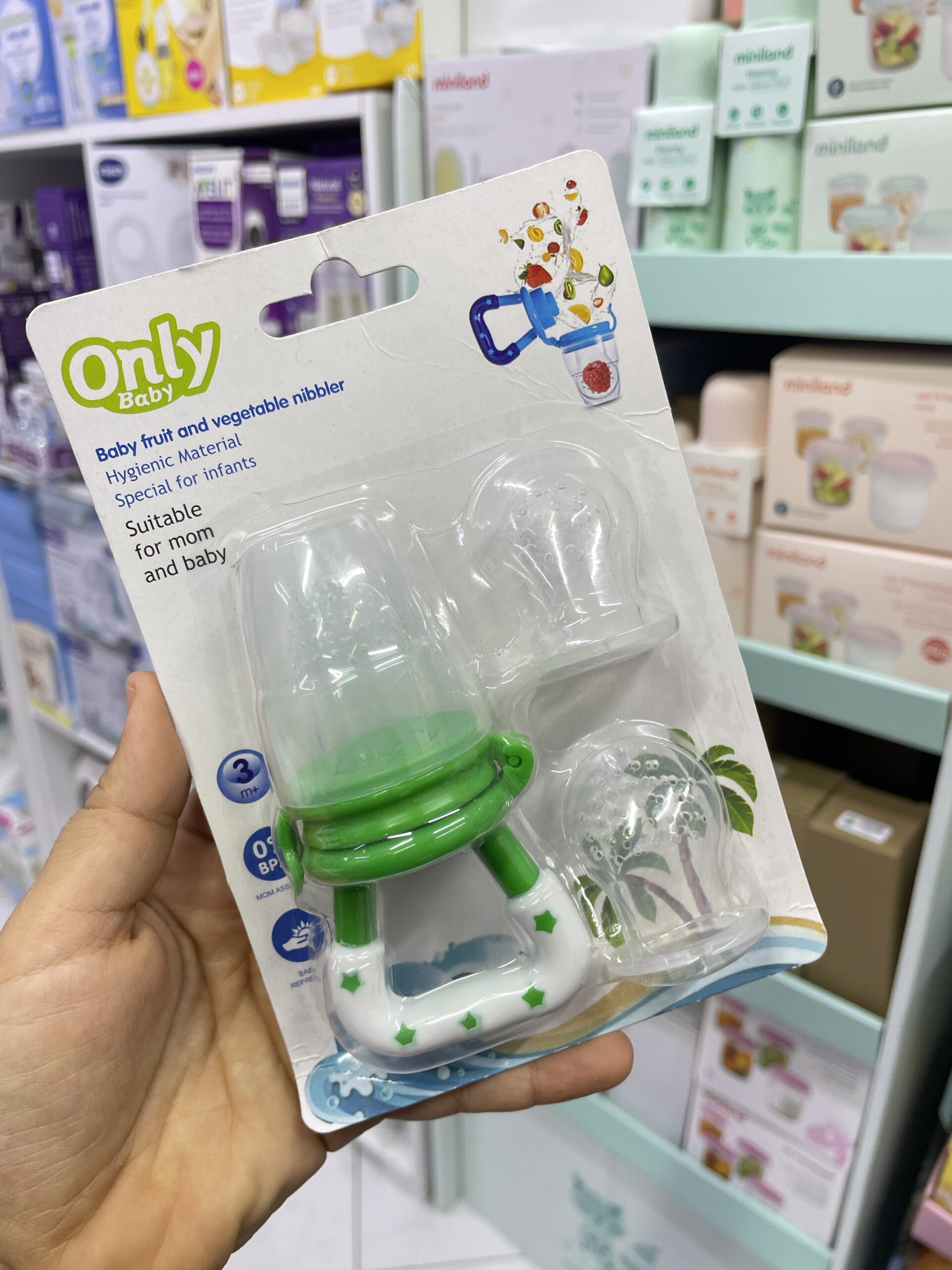 Sucette de Fruit évolutive 3 tête – ONLY