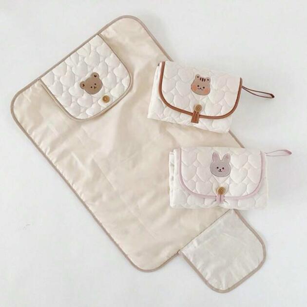 TAPIS CHANGE TROUSSE 🐻 motif ours