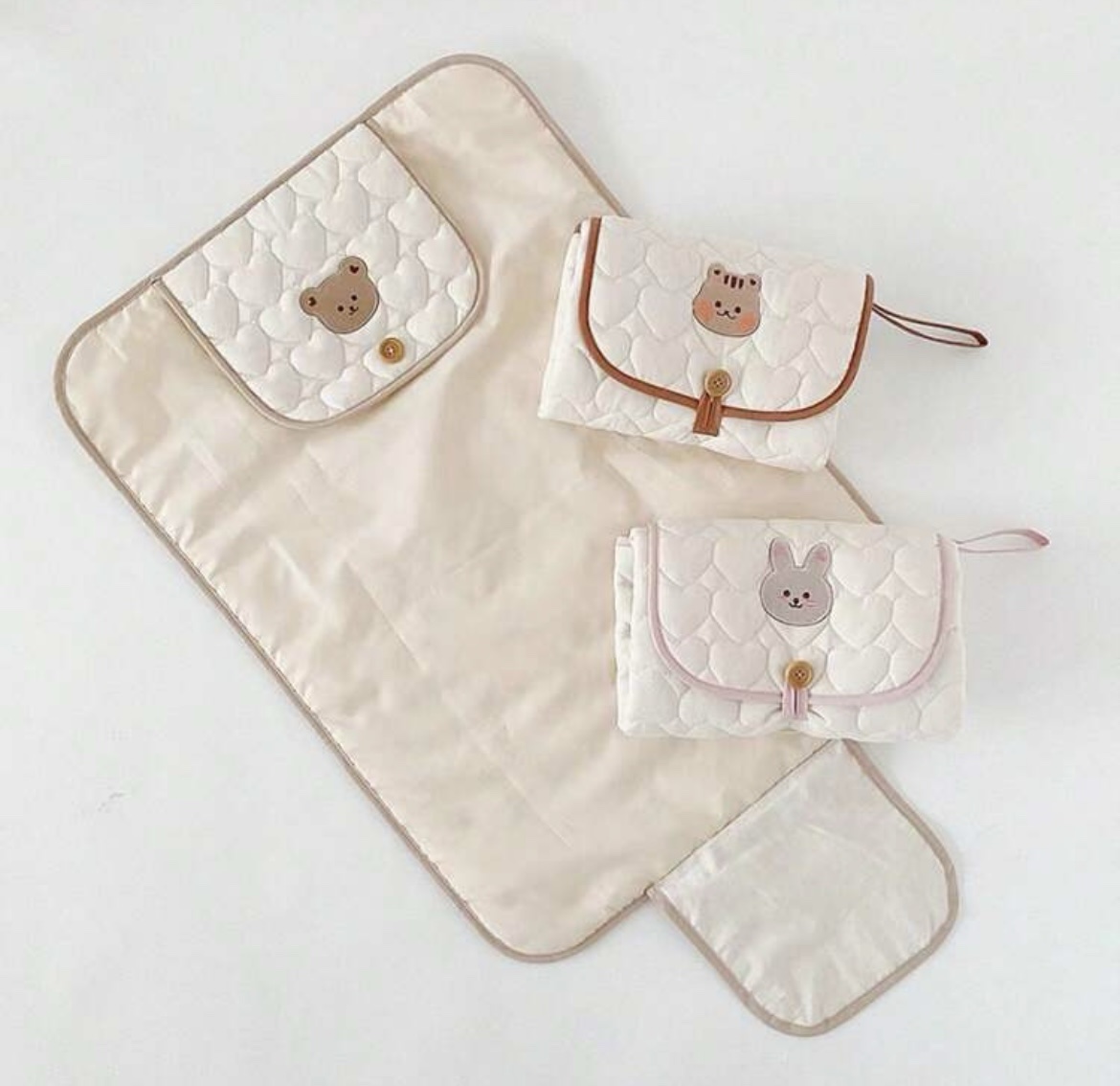 TAPIS CHANGE TROUSSE đ» motif ours