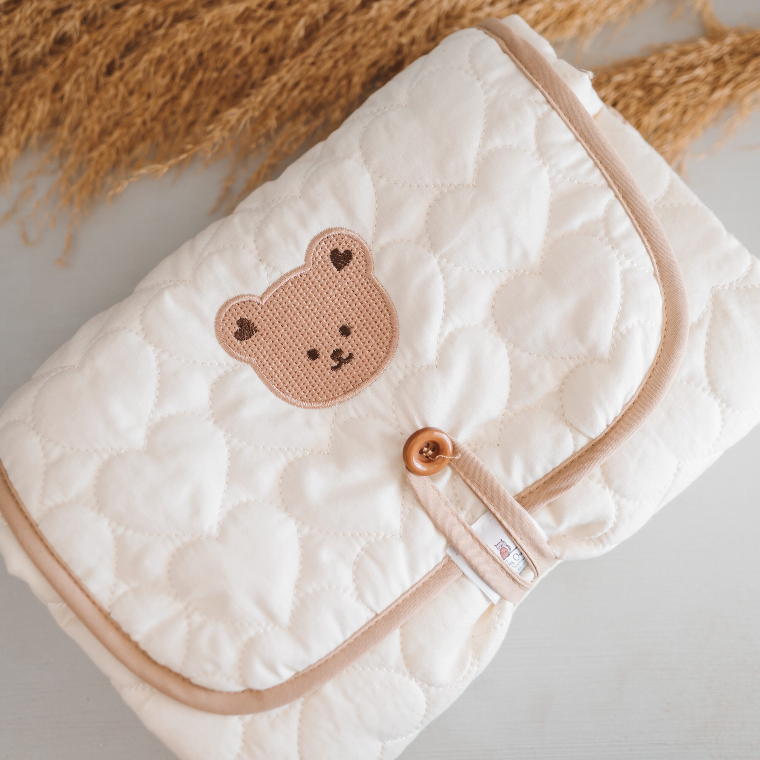 TAPIS CHANGE TROUSSE đ» motif ours â Image 2
