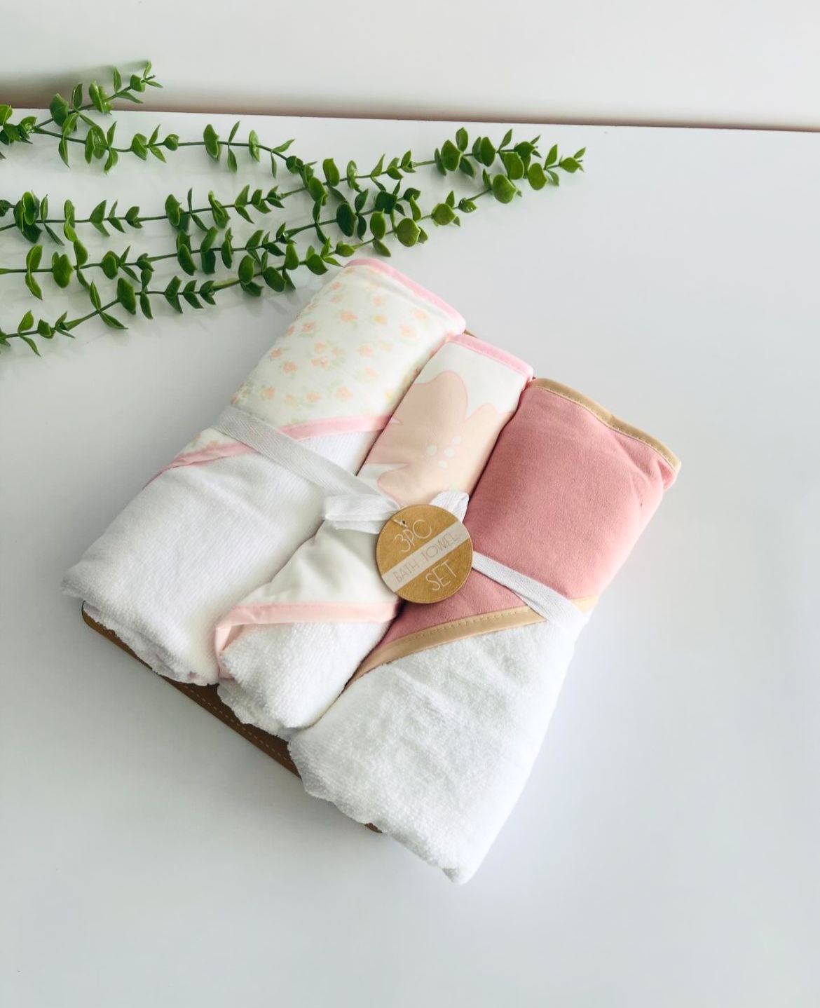 Set Serviette de Bain à Capuche pour Bébé pour Le Bain de Bébé de 0 à 3 Ans – Image 3