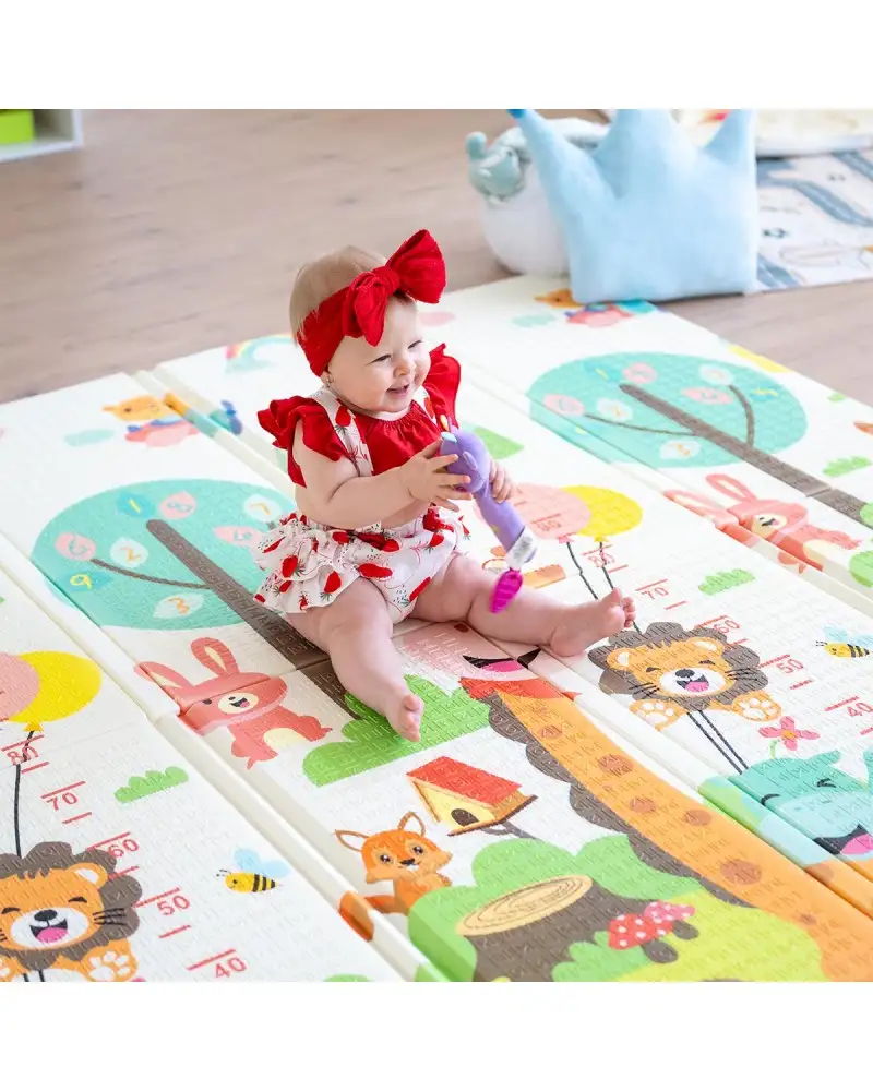 Tapis Bebe Pliable en mousse XPE antichoc bébé pliable 2cm – Image 4