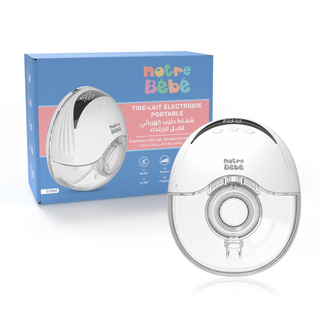 Tire lait électrique main libre - Notre bébé