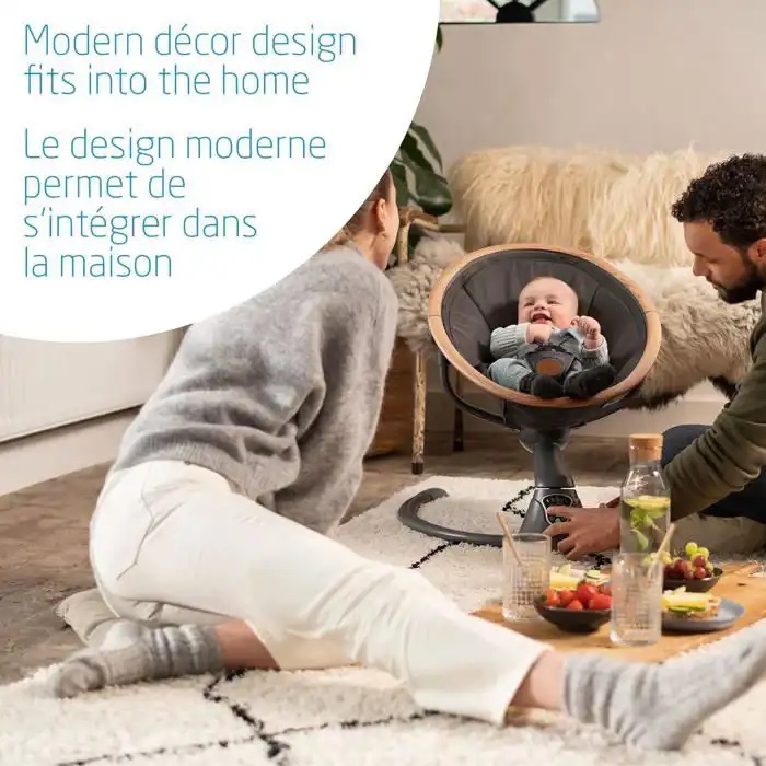 Balançoire Électrique - Kidiloo- Multifonctionnelle - Bluetooth - Télécommande - 6 Modes de Balancement – Image 2